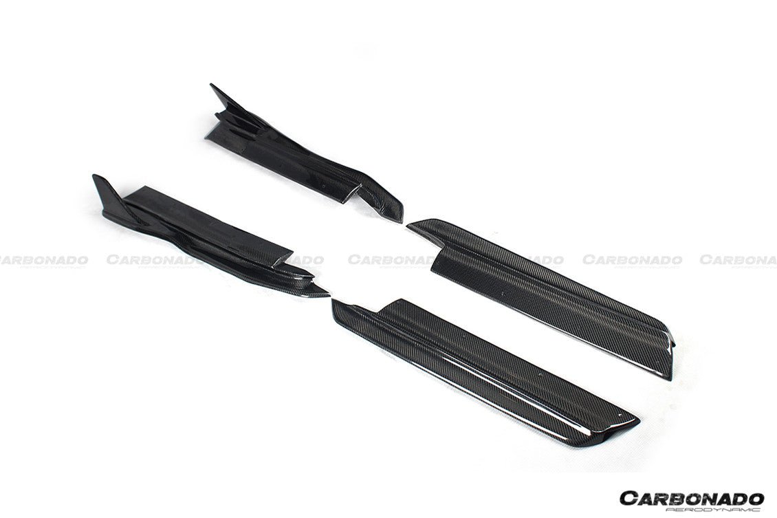 2017 - 2023 Porsche 718 Cayman/Boxster AM Style Carbon Fiber Side Skirts